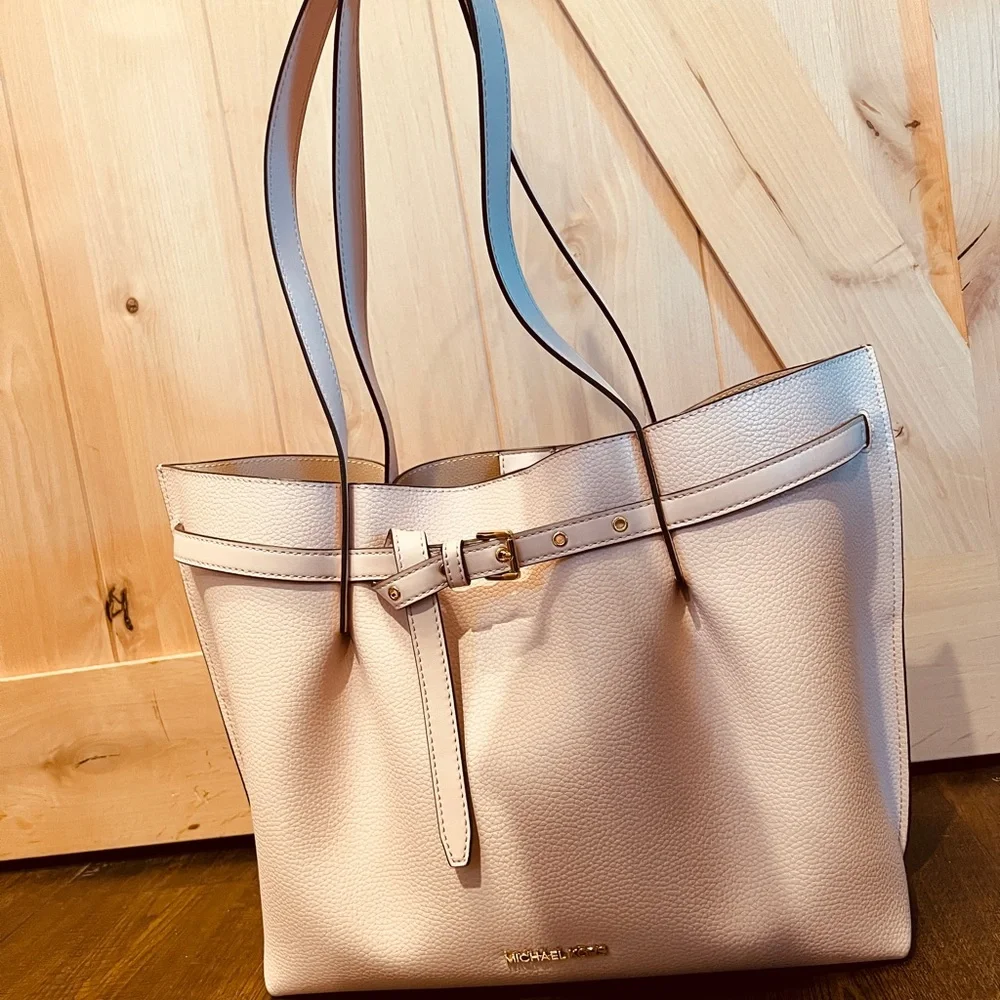 Michael Kors Emilia Pink Tote Bag